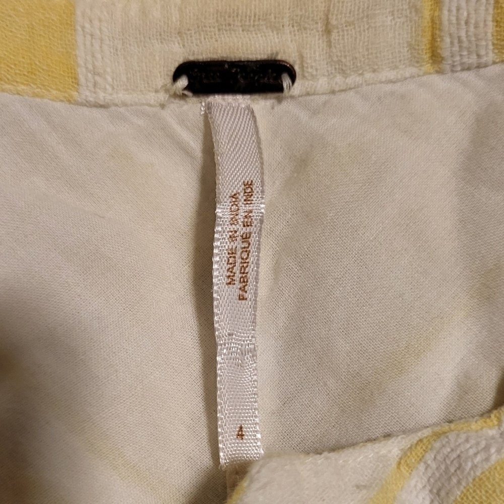 VTG Free People Gauze button top - Picture 7 of 8
